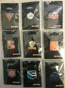 Copa Mundial de Hockey 2016 - Paquete de 9 pines de coleccionista de hockey - NUEVO - Imagen 1 de 10