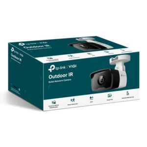 TP-Link VIGI 2MP C320I(4mm) Outdoor IR Bullet Network Camera, 4mm Lens, Smart De - Picture 1 of 1