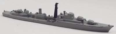 Tri-ang Minic M772 Destructor Británico Diana 1954 (Gris) Escala 1/1200 Modelo de Barco Foto 1 de 2