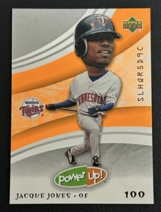 2004 Upper Deck Power Up Orange 100 Points Twins Baseball Card #49 Jacque Jones - Picture 1 of 2