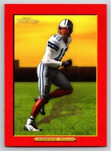2005 Topps Turkey Red Red Keyshawn Johnson Dallas Cowboys #92 - Picture 1 of 2