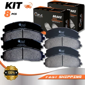 Front and Rear Disc Brake Pads for 2013 - 2022 Ford F-250 SUPER DUTY 6.2L 6.7L - Picture 1 of 10