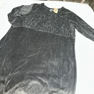 NWT J. Jill maxi velour Velvet Midi Shift Dress Plus Size 4X read all - Picture 1 of 9