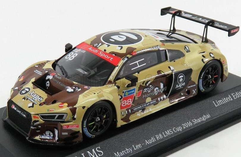 1/43 MINICHAMPS - AUDI - R8 LMS TEAM AUDI AAPE HONK KONG N 88 CUP 437161188 - Immagine 1 di 1