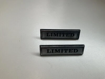 NOS OEM AMC/Jeep/Eagle "Limited" Emblem NOS New pair 2-3731111 - Image 1 of 4