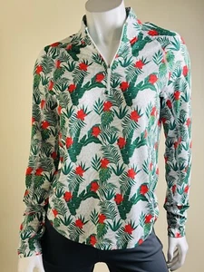 Puma Women's Floral Golf Sweatshirt Size S.   (B.190/11) - Picture 1 of 7