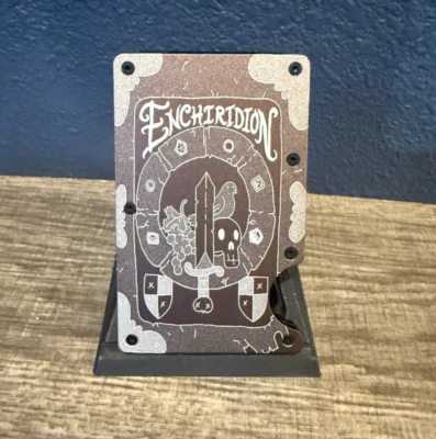Enchiridion Tome Adventure Time Style RFID Blocking Minimalist Wallet, Anime - Image 1 of 4