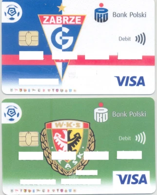 Poland bank cards  , Visa , ( Expired ) - Image 1 of 2