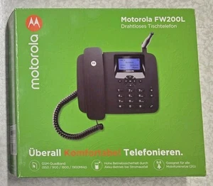 Motorola FW200L GSM-Telefon Für Sim Karte Kabelgebundenes Mobiltelefon - Zdjęcie 1 z 4