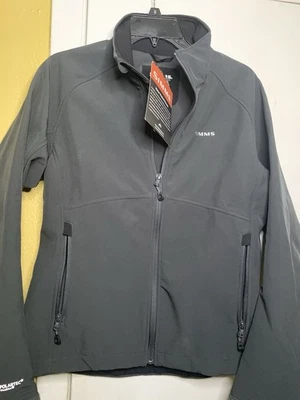 Simms Fishing Products New Women’s Windbloc Jacket Raven Small New Zipper - Image 1 of 4