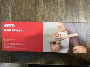 TYMO Clamgo Kabelloser Mini Glätteisen Haarglätter & Lockenstab Gold Rosa Neu - Bild 1 von 24
