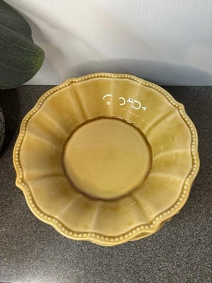 Pioneer Woman Paige Amber 8" Bowls Crackle Glaze Set of 4 - Image 1 of 4