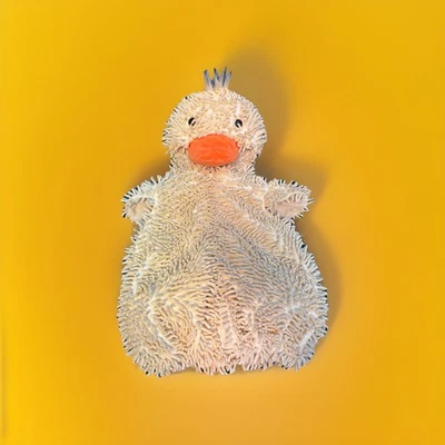 Baby Boy Girl Yellow Chenille Duck Duckling Halloween Costume 9-12Mo - Image 1 of 3