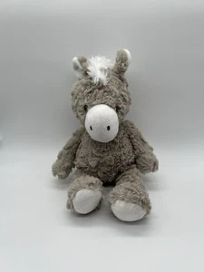 Carter's Gray White Horse Pony Donkey Plush Stuffed Animal Baby Soft Toy 12” - Picture 1 of 6