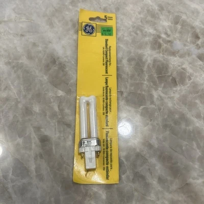 GE Replacement Standard Compact Fluorescent 7 Watts Bulb Tube 375 Lumen, NOS - Image 1 of 3