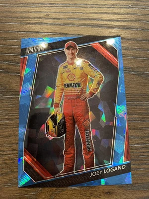 2023 Panini National Convention VIP Party #70 Joey Logano Blue Sparkle #/149 - Image 1 of 2