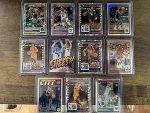 Carte NBA Hoops Premium Stock Rookie Cracked Ice 2023-24 - Lot de 11 cartes - Photo 1 sur 24