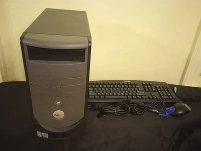 Dell Dimension 3000 Windows 98 2.8Ghz P4 512MB RAM Nvidia Serial Parallel Retro - Image 1 of 4