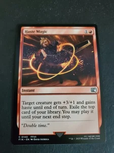 Haste Magic FINal Fantasy NM MTG - Picture 1 of 2