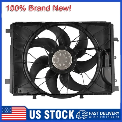 Radiator Cooling Fan For 2008-2015 Mercedes-Benz C250 C300 C350 C63 AMG GLK350 - Изображение 1 из 4