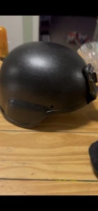 MICH ACH Ballistic Helmet NIJ Level IIIA Full Cut Bulletproof Helmet Black - Picture 1 of 4