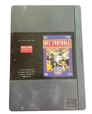 Vintage Philips CD-I Game NFL Football Trivia Challenge 1993 Team Compact Disc - Image 1 of 4