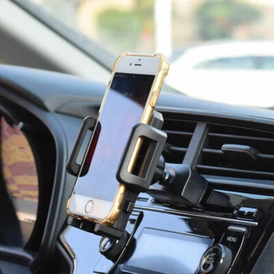 360° Car Holder CD Slot Mount Bracket For Mobile Cell Phone iPhone Samsung GPS - Image 1 of 4