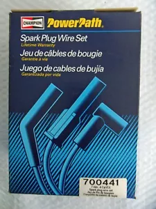 New Champion PowerPath 700441 Belden Ignition Spark Plug Wire Set - Picture 1 of 1