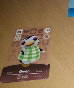 Animal Crossing Amiibo Karten Serie 2 125 Gwen Judith  - Picture 1 of 1