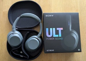 Sony ULT Wear Noise Cancelling Headphones - Forest Green. Excellent condition - Picture 1 of 3