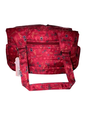 Bolso mameluco Lug para mujer Cartera Bolso de mano Jardín Rojo Estampado Floral Nuevo con etiquetas Foto 1 de 4
