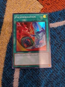Yugioh Bonanza - Polymerization (HERO Art) - Super Rare - RA03-EN051 - Picture 1 of 2