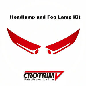 Pro Paint Protection Film Headlight & Fog Light Kit For Honda CR-V 2017-2021