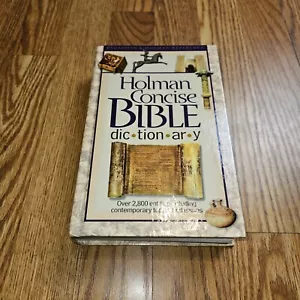 Vintage Bibel 2001 Holman prägnantes Bibelwörterbuch EUC SCHNELLER VERSAND - Bild 1 von 9