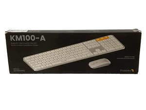 ProtoArc Ultra-Slim Backlit Keyboard & Mouse Combo for MAC Bluetooth, KM100-A - Picture 1 of 5