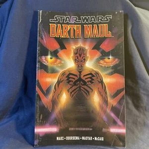 Star Wars Darth Maul Novela Gráfica Cubierta Dañada Primera Edición 2001 - Imagen 1 de 7
