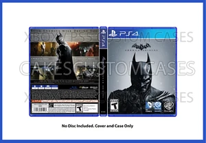 FUNDA DE REPUESTO CUSTOM Batman Arkham Origins PS4 - SIN DISCO - VER DESCRIPCIÓN - Imagen 1 de 2