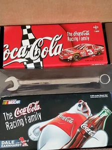 Snap-On Dale Earnhardt Like Father Like Son Wrench & Car Set Coke NASCAR Diecast - Picture 1 of 14