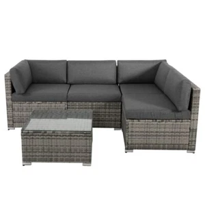 Outdoor Modular Lounge Sofa Bondi -Grey Dreamo - Picture 1 of 9