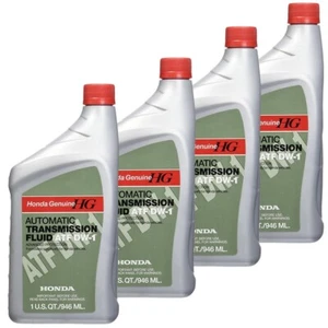 Honda ATF DW-1 4 Quart 3.785 Liter Made in USA - Picture 1 of 1