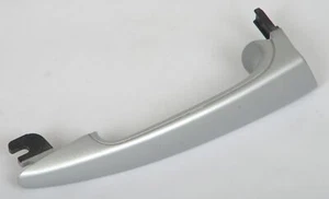 Genuine BMW E46 Door handle, exterior. Titanium Silver. Passenger 51217002272 - Picture 1 of 5