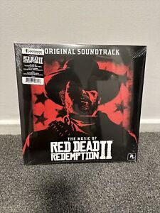 Red Dead Redemption 2 Official Soundtrack Transparent Red Vinyl 2LP Record