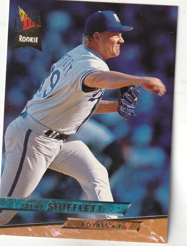 FREE SHIPPING-MINT-1993 Ultra Steve Shifflett #216 Kansas City Royals - Image 1 of 1