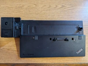 Lenovo ThinkPad Ultra Dock SD20F82750 - USB HDMI DisplayPort Ethernet - No Key - Picture 1 of 2