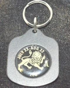 Key Ring Fob Leo The Lion Zodiac July 23-August 22 - Picture 1 of 4