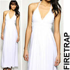 Firetrap Summer White Maxi Dress Completely Soldout Small 6-8-10 £159 Sold-Out