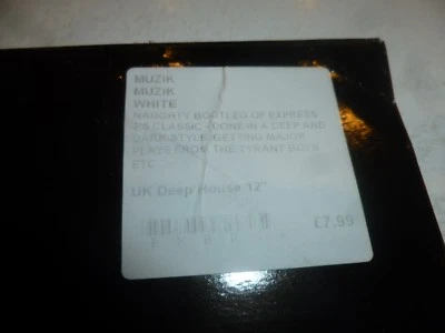 MUZIK - muzik - UK 2-track 12" Vinyl Single - White Label Foto 1 de 4