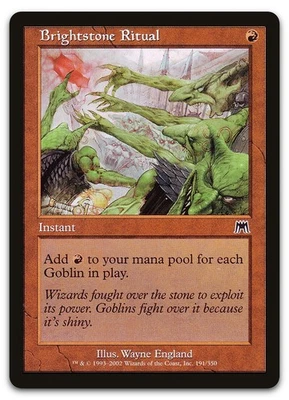 Brightstone Ritual #191 (NM) Onslaught ONS Magic MTG - Image 1 of 2