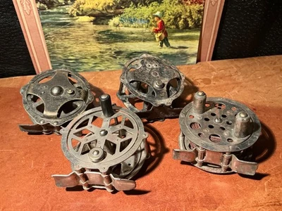Carretes de pesca con mosca esqueleto vintage Unión desconocidos otros Foto 1 de 4