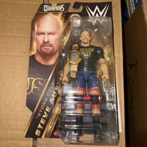 Stone Cold Steve Austin con titolo Attitude Era WWE CHAMPIONS SERIES 2 come nuovo! - Foto 1 di 2